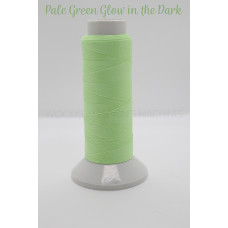 Pale Green Glow in the Dark Embroidery Thread